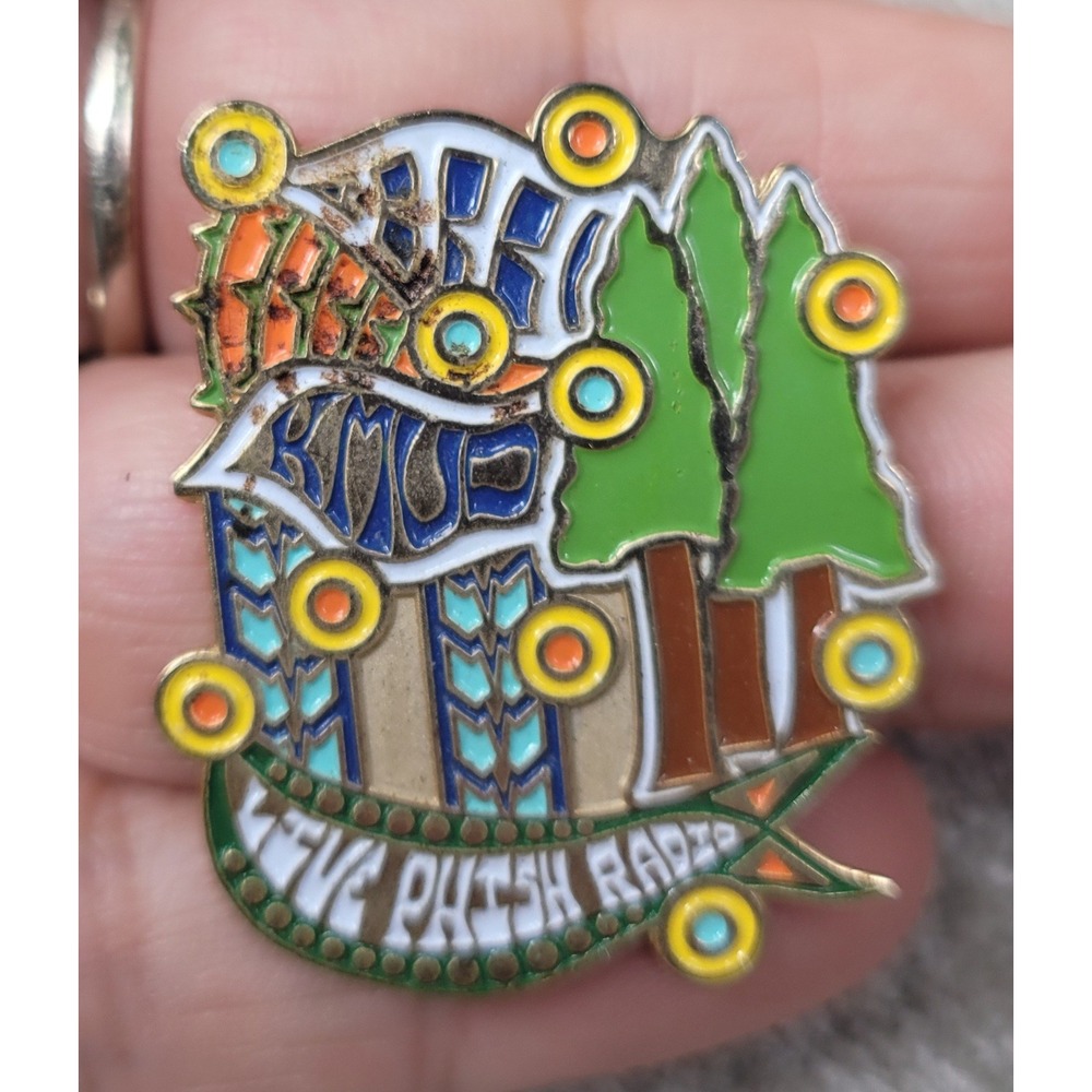 Kingpin Phish Live Phish Radio Enamel Pin Numbered 68 Jam Band Hat Lapel Pin - Picture 4 of 6